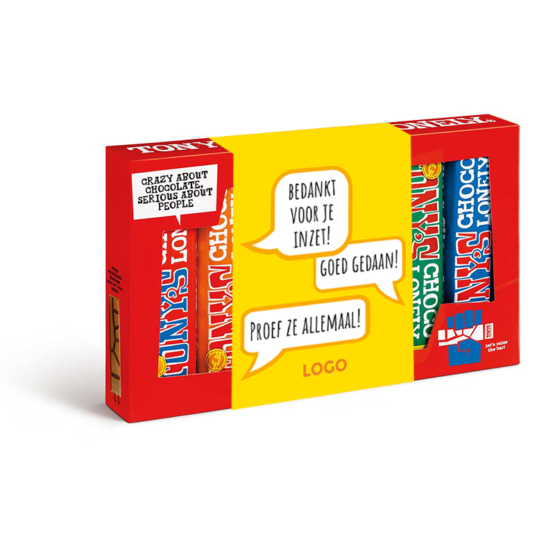 Tony's Chocolonely proeverij | eigen wikkel